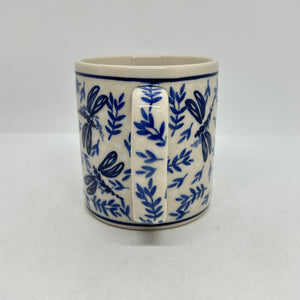 Lady Blue Round Mug - 024