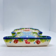 Load image into Gallery viewer, Nutcracker Platter - Blue Holly with Blue Vest