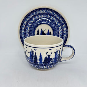 Oversized Mug with Saucer - 018 - U3