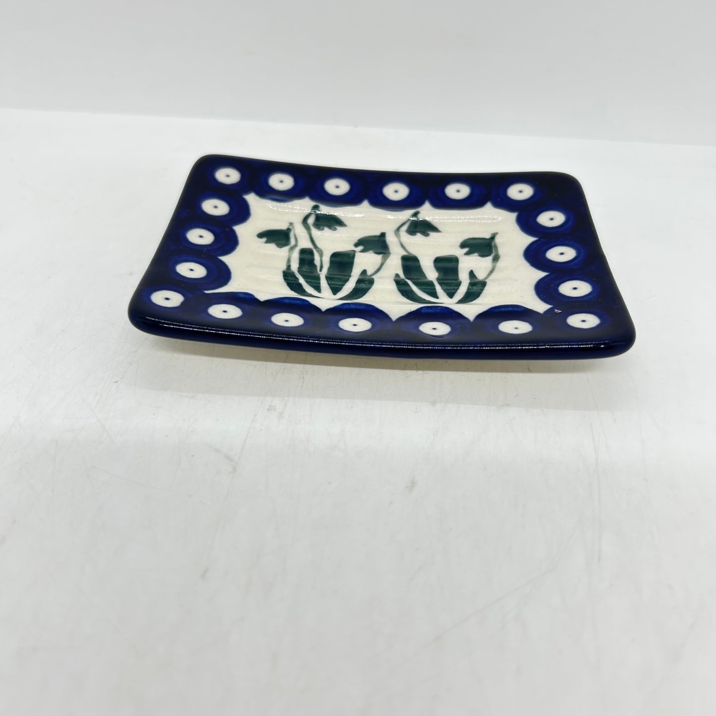 Soap Dish ~ 3.25 x 4.25 inch - 377O - T1!