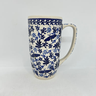 Lady Blue Latte Mug - 017 - U4