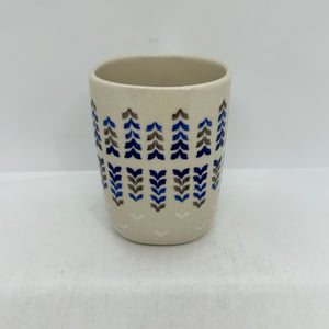 Lady Blue Square Mug - 002 - U2