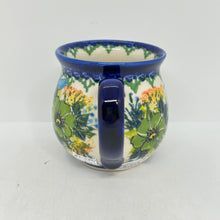 Load image into Gallery viewer, Bubble Mug ~ 11 oz.  ~Green Floral - A2