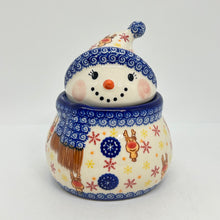 Load image into Gallery viewer, Kalich Snowman Candy Container - U898