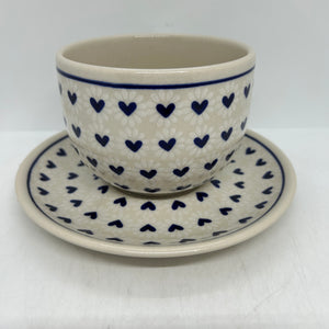 Oversized Mug with Saucer - 021 - U1