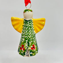 Load image into Gallery viewer, Christmas Market Angel - Green Holly