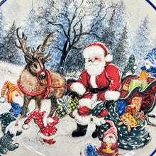 Load image into Gallery viewer, Limited Edition Large Plate - Santa with Friends