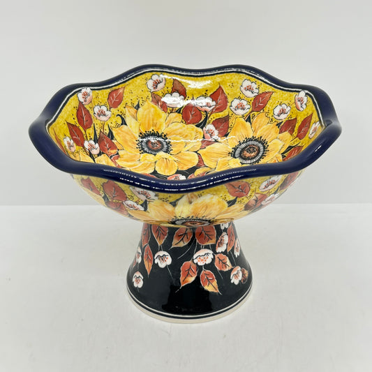 Limited Edition Wavy Pedastal Bowl - L-891