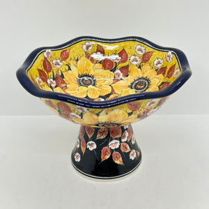 Limited Edition Wavy Pedastal Bowl - L-891