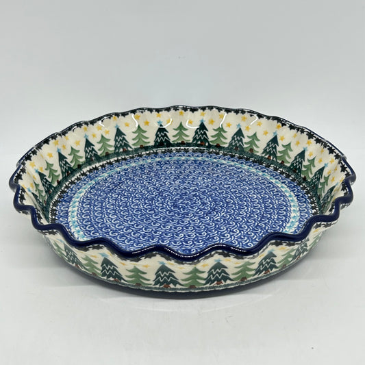 636 ~ Pie Plate ~ Fluted ~ 10" ~ 1284X - T3*