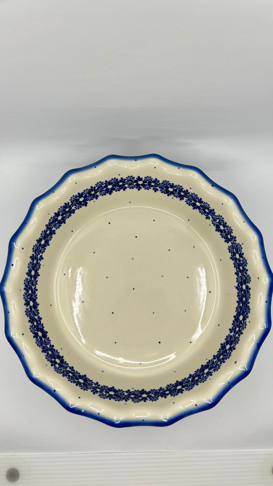 A185 Wavy Pie Plate  - D51