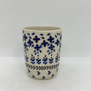 Lady Blue Square Mug - 005- U3