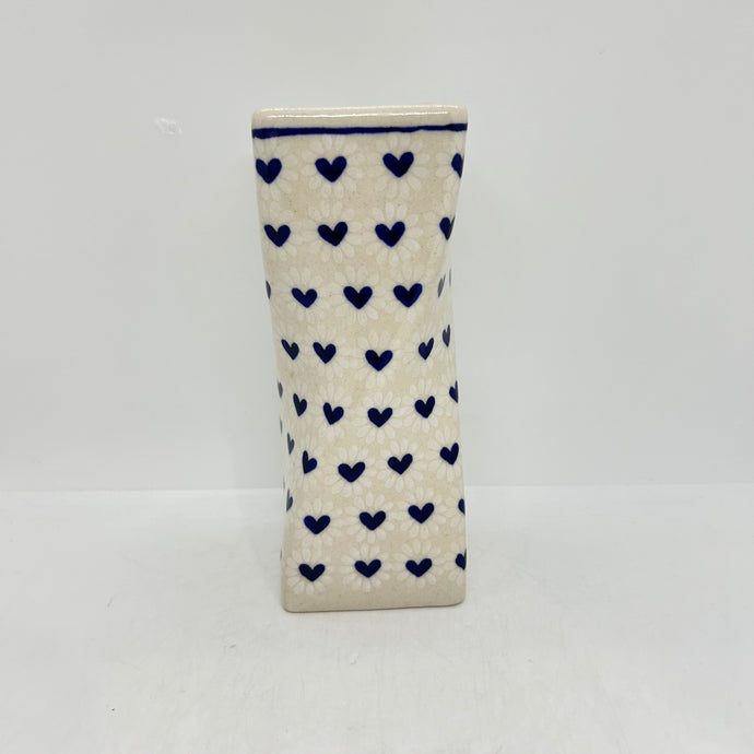 Lady Blue Twisted Vase - 021 - U1