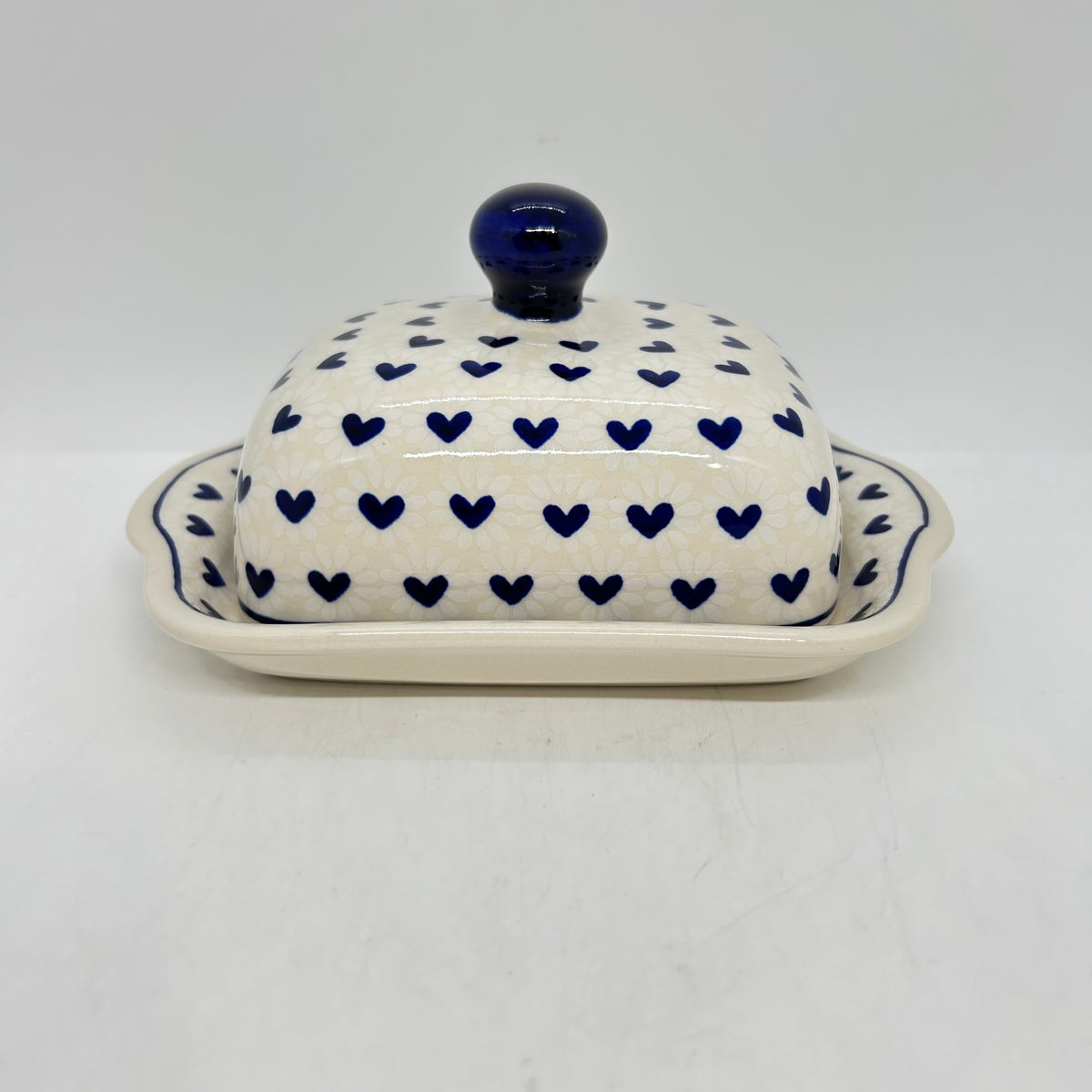 Lady Blue ButterDish