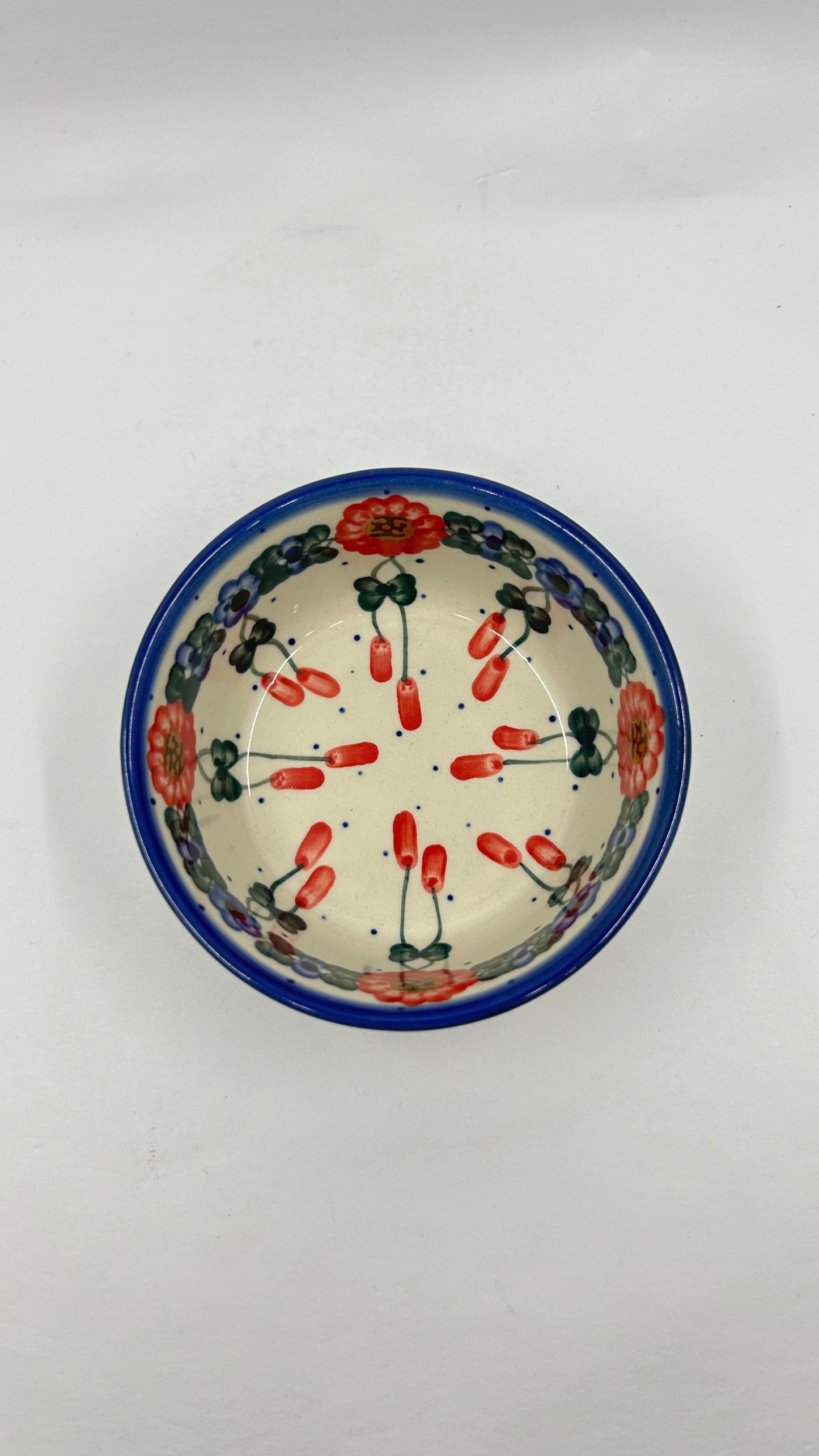 Ice Cream Bowl With Rim - D10