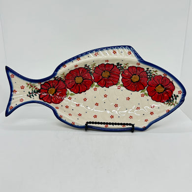 Fish Serving Plate - D101