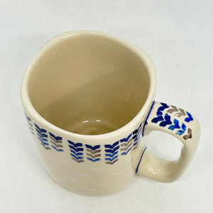 Lady Blue Square Mug - 001 - U2