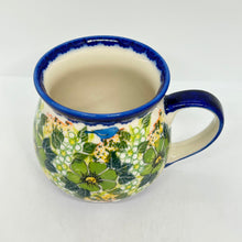 Load image into Gallery viewer, 16 oz. Bubble Mug ~ Green Floral - A2