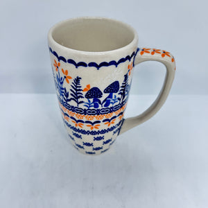 Lady Blue Latte Mug - 019 - U4