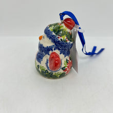 Load image into Gallery viewer, Snowman with Mittens Ornament - Poinsetta