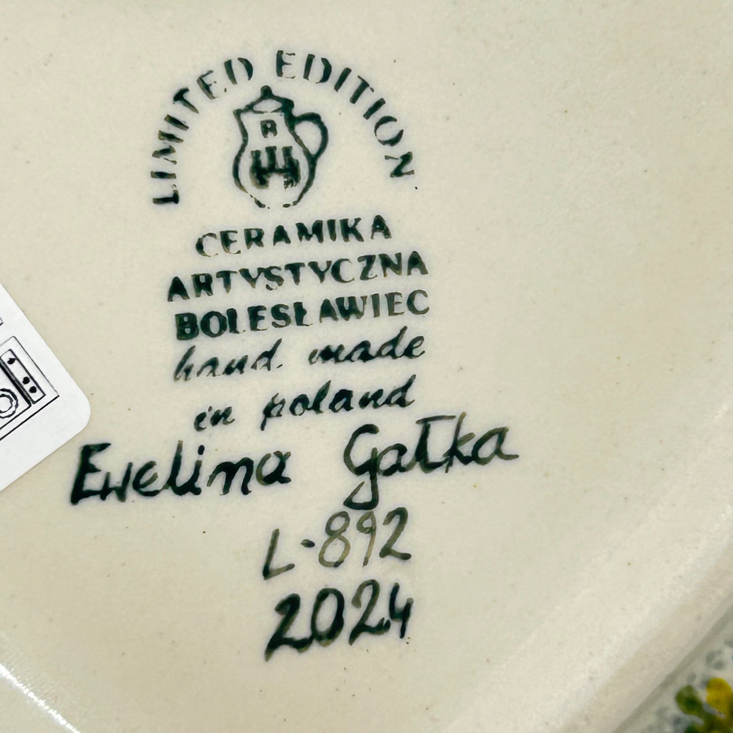 Limited Edition Heart Plate - L892