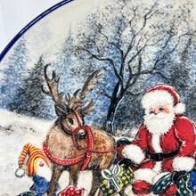 Load image into Gallery viewer, Limited Edition Large Plate - Santa with Friends