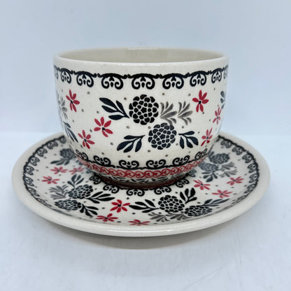Oversized Mug with Saucer - 011 - U3