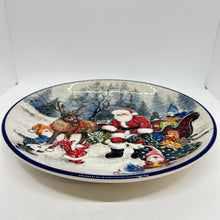 Load image into Gallery viewer, Limited Edition Large Plate - Santa with Friends