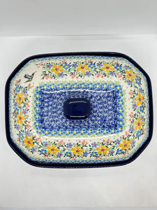 Baker ~ Covered Casserole ~ 9.5 x 12 inch ~ U5166 ~ U3!
