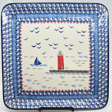 Load image into Gallery viewer, PREORDER DEPOSIT Square Serving Plate ~ 11 inch ~ U5164 ~ U3!