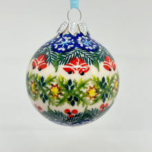 Load image into Gallery viewer, 2.5&quot; Kalich Round Ornament - Red Bells