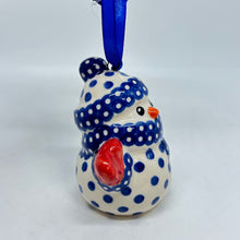 Load image into Gallery viewer, Snowman with Mittens Ornament - Boleslawiec