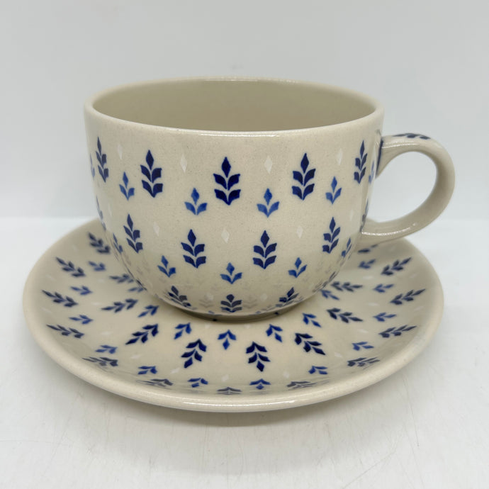 Oversized Mug with Saucer - 003 - U1