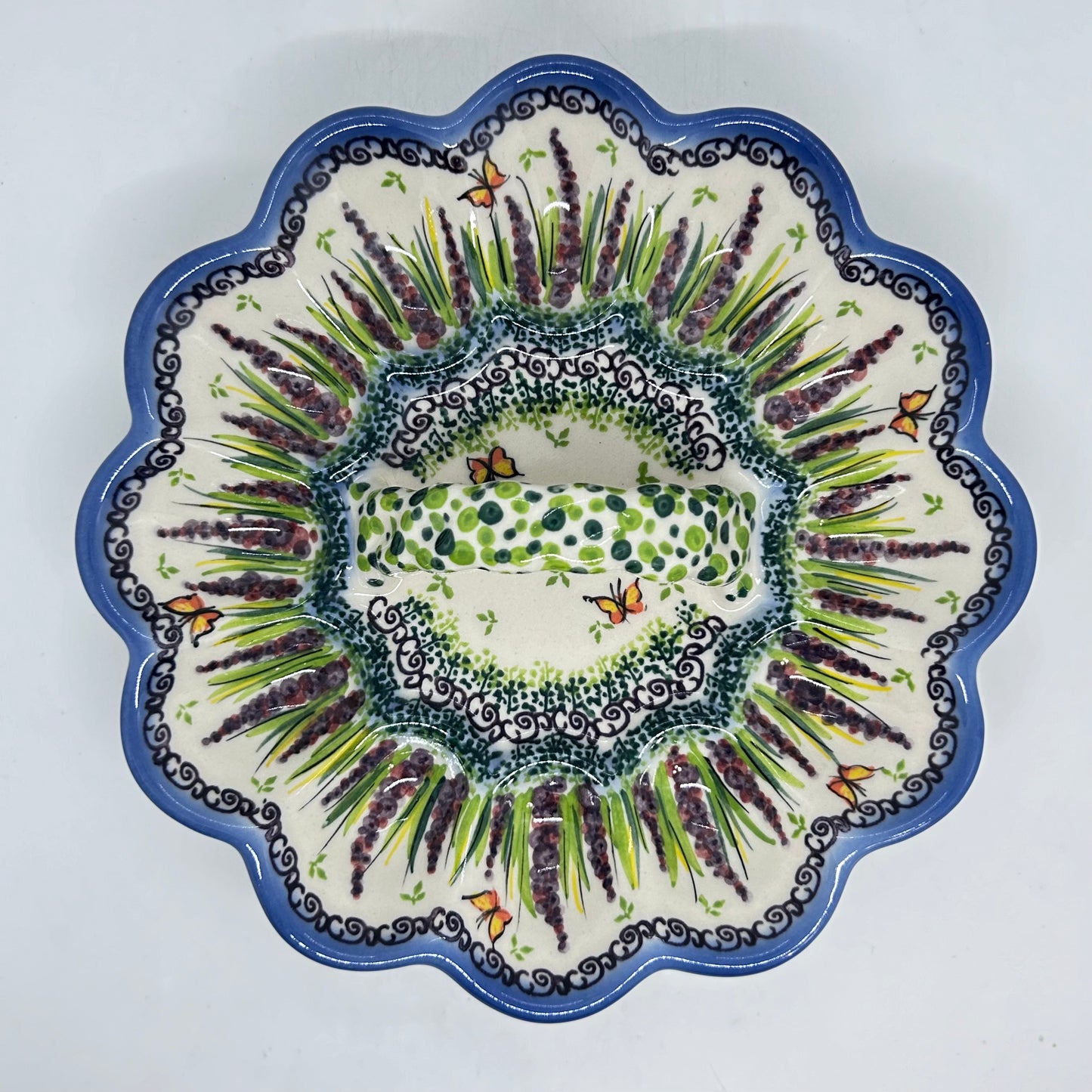 T13 Egg Dish with Handle - U-LA1