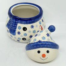 Load image into Gallery viewer, Kalich Snowman Container - U829