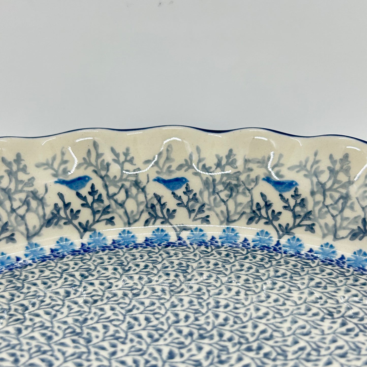 636 ~ Pie Plate ~ Fluted ~ 10" ~ 2829X - T4*