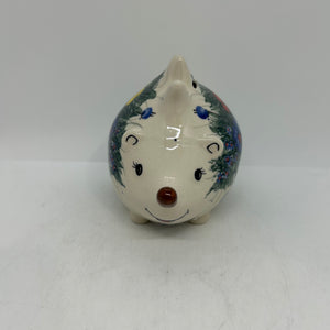 Hedgehog Piggy Bank - Floral Art 2