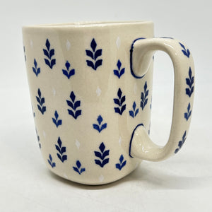 Lady Blue Square Mug - 003- U1