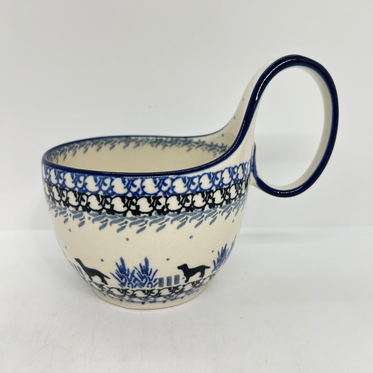 845 ~ Bowl w/ Loop Handle ~ 16 oz ~ 2862X - T4*