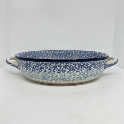 Baker ~ Round w/ Handles ~ 10 inch ~ 3216X ~ T4!