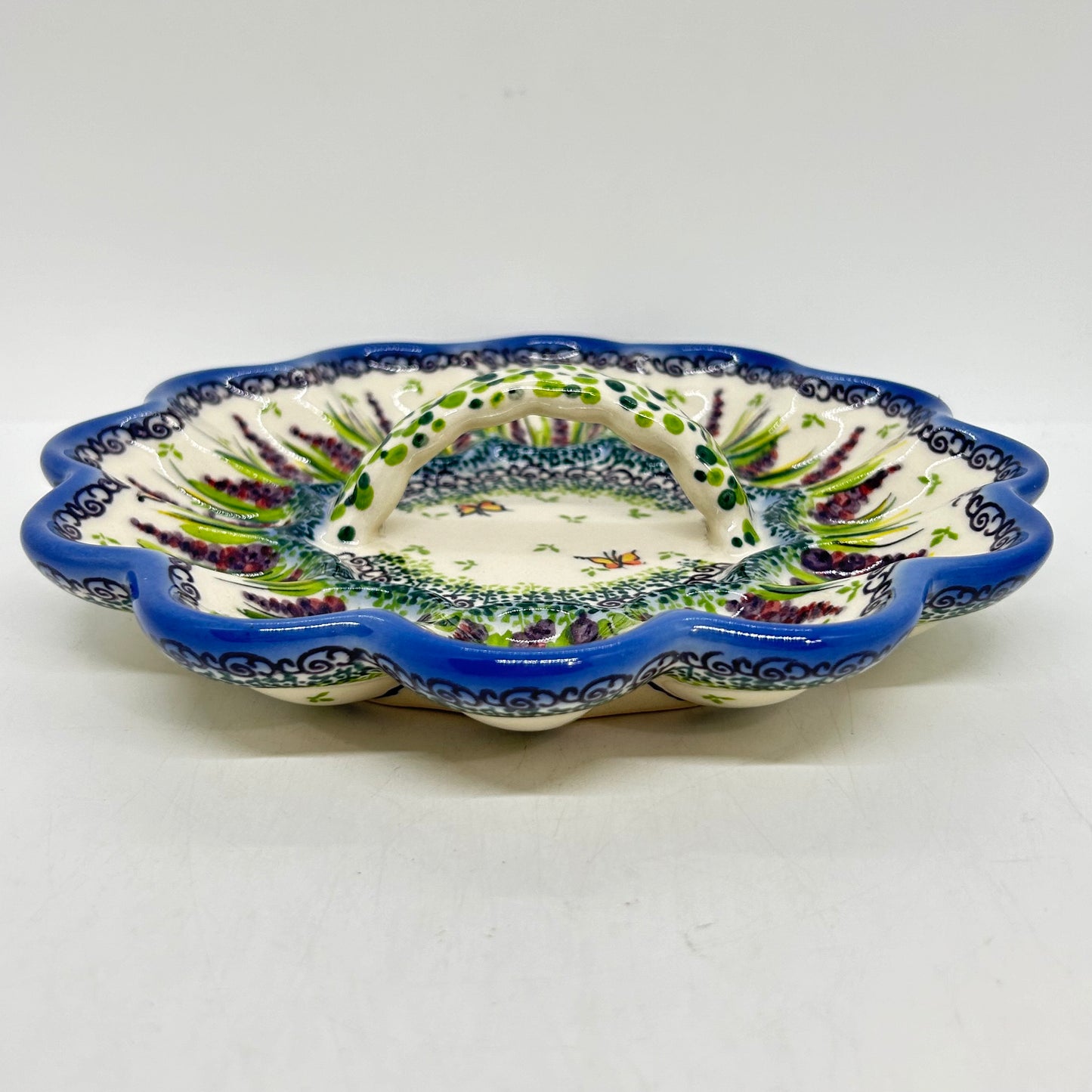 T13 Egg Dish with Handle - U-LA1
