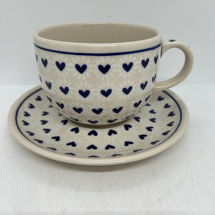 Oversized Mug with Saucer - 021 - U1