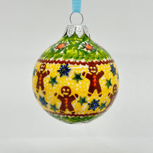 Load image into Gallery viewer, 2.5&quot; Kalich Round Ornament - Gingerbread