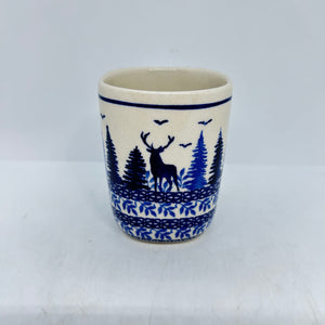 Lady Blue Square Mug - 018- U3