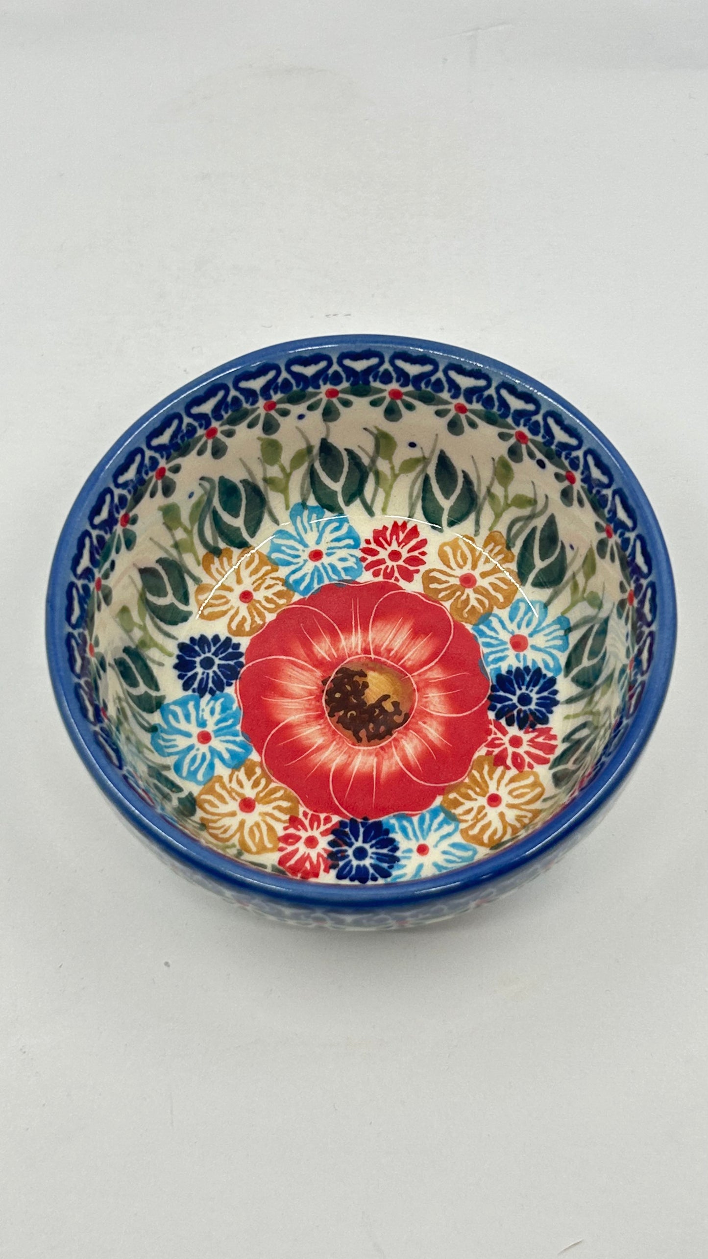 Ice Cream Bowl With Rim - D60