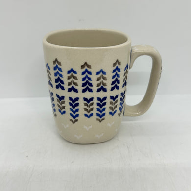 Lady Blue Square Mug - 002 - U2