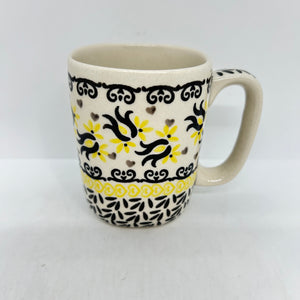 Lady Blue Square Mug - 015 - U3