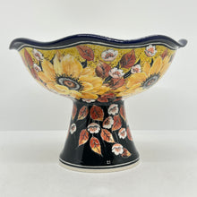 Load image into Gallery viewer, Limited Edition Wavy Pedastal Bowl - L-891