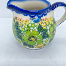 Load image into Gallery viewer, 5 oz Creamer - Green Floral - Art