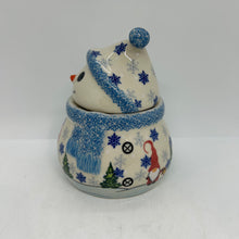 Load image into Gallery viewer, Kalich Snowman Candy Container - U826